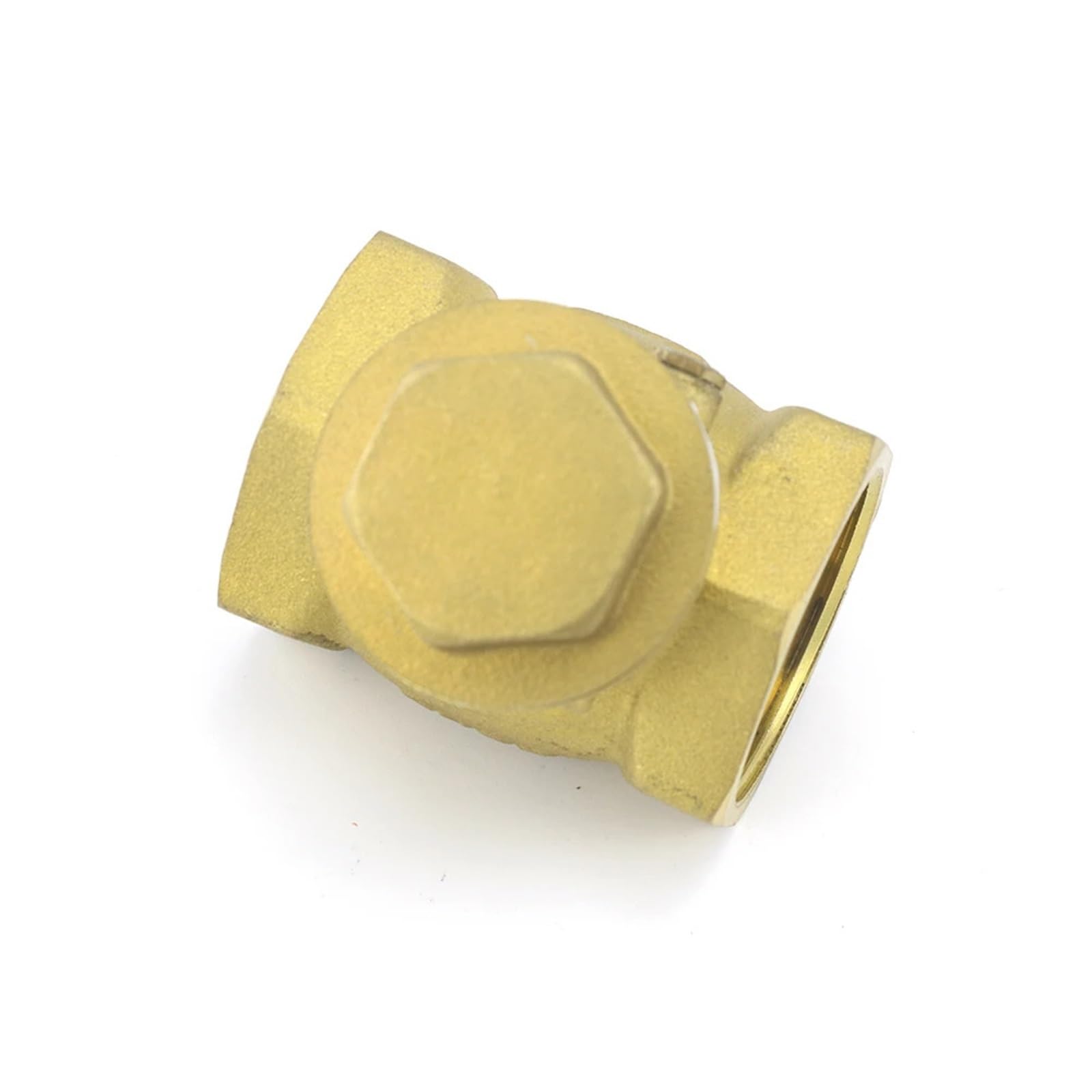 Vanne pivotante DN25 anti-retour en laiton pour bloquer les reflux d'eau