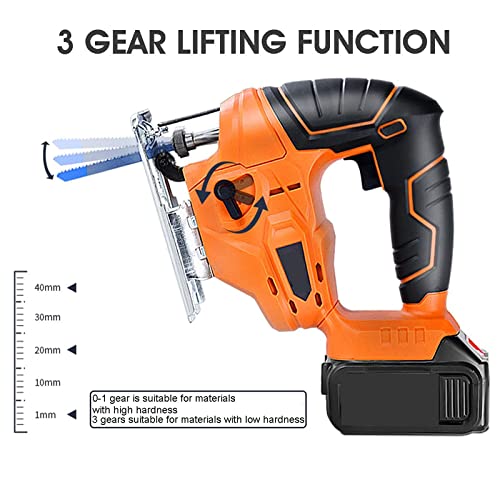 AWJ 21V 3000PM kabelloses wiederaufladbares, elektrisch verstellbares Stichsägen-Elektrowerkzeug für die Holzbearbeitung… – Bild 6