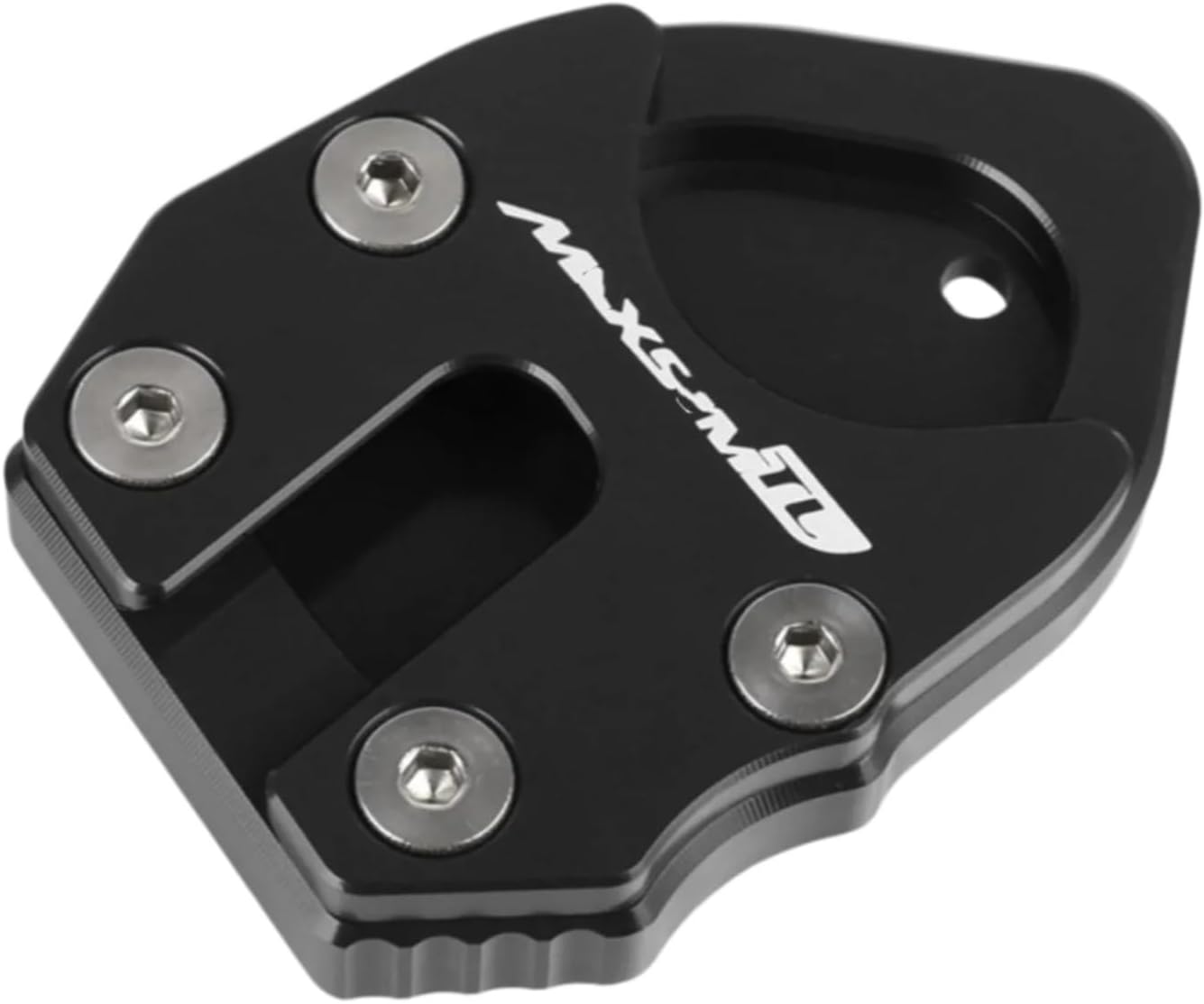 Motorcycle Kickstand Enlarge Plate Motorcycle Kickstand Side Stand Extension Enlarger Pad Side Auxiliary Bracket For SYM Maxsym TL500 TL508 2020-2022