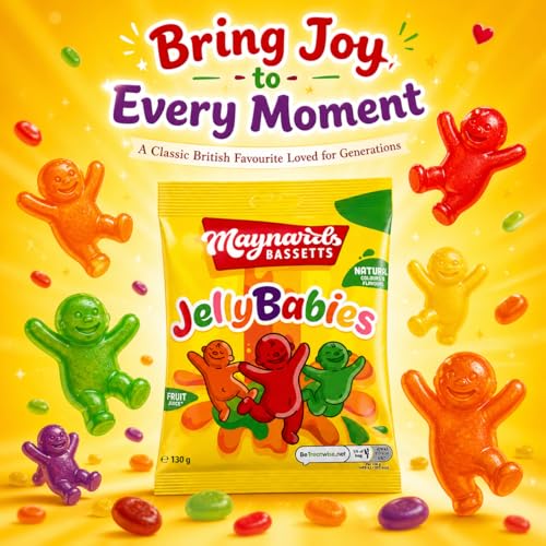 Maynards Bassetts Jelly Babies Dulce 130g miniatura 6