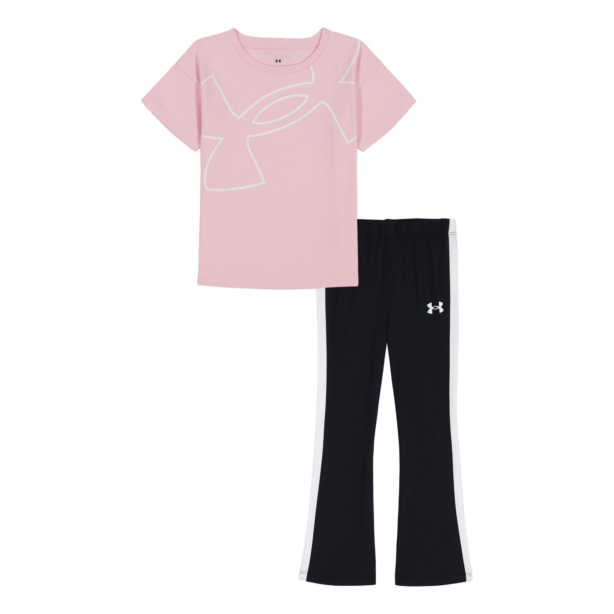Under Armour Girl's 2-piece Short Sleeve Tee and Leggings Set