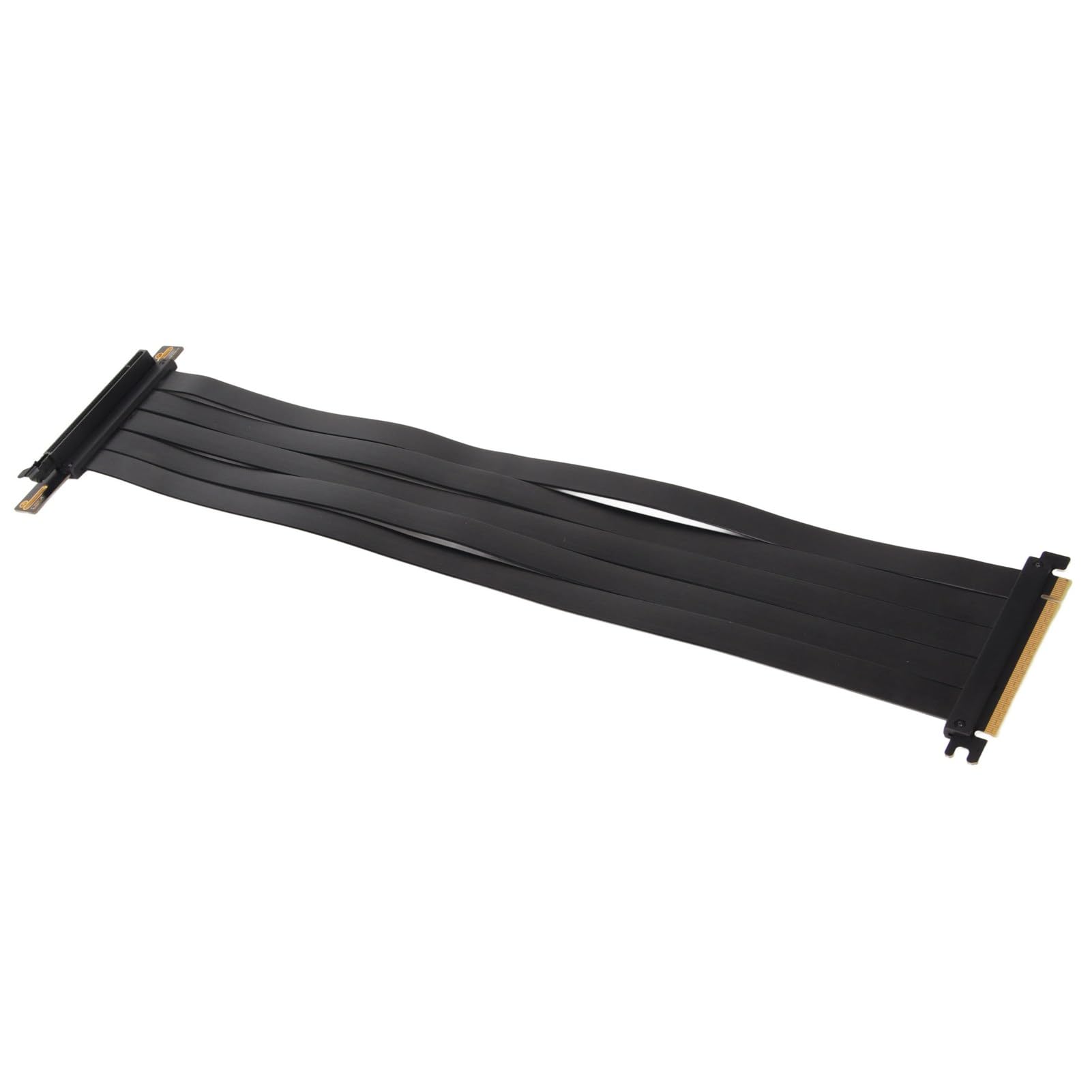 Generic Kabel Pionowy PCIE 4.0 X16, Elastyczna Karta rozszerzeń GPU Typu Plug and Play Przeciwzakłóceniowa RX6900XT RX6800XT RTX3080 RTX3080ti (40cm)