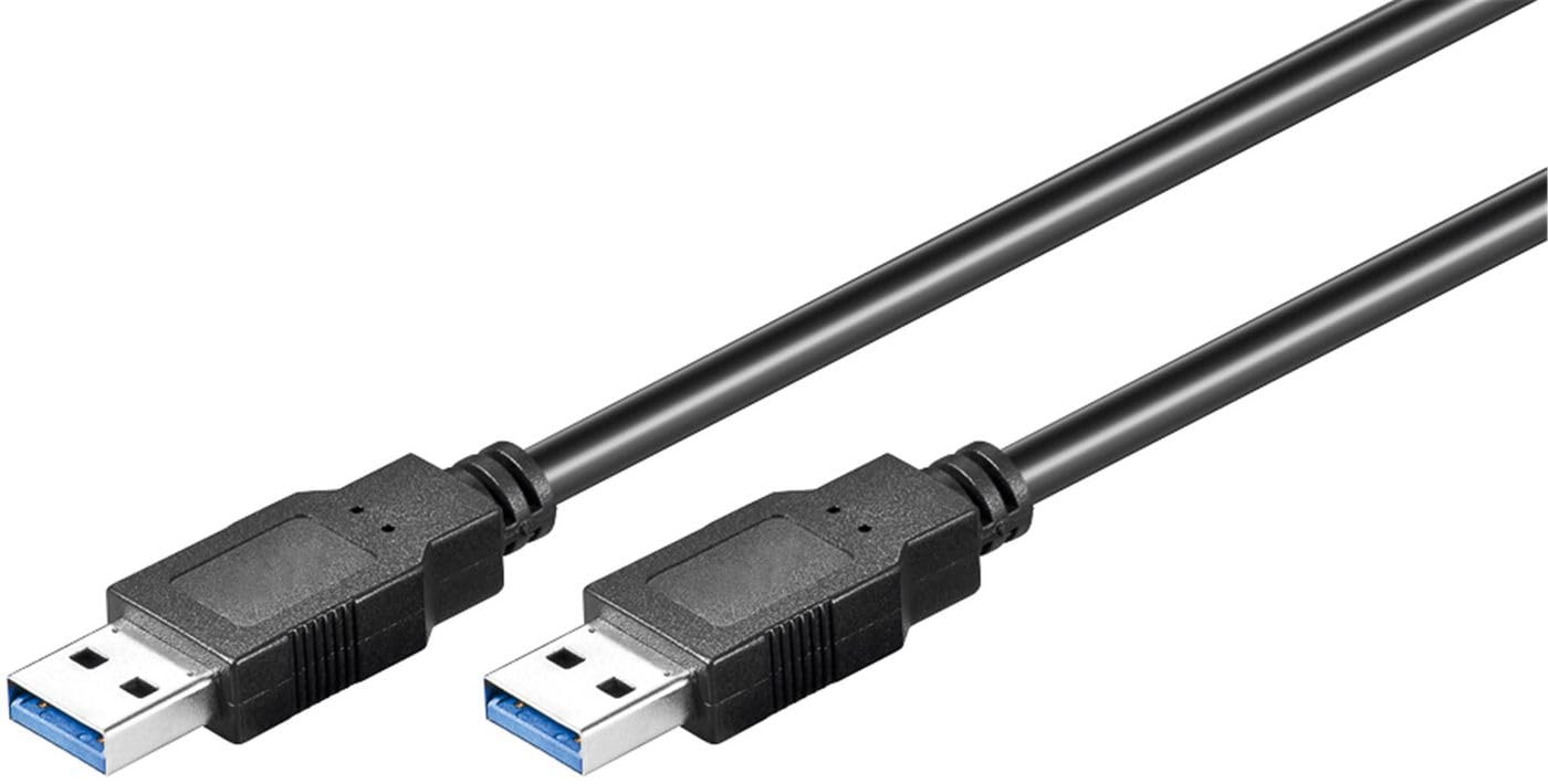 MicroConnect USB3.0AA1B USB Cable USB 3.2 Gen 1 1m USB A Male Black