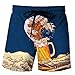 Swim Shorts Uomo,Costume Da Bagno Da Uomo, Pantaloncini Da Spiaggia Con Modello Di Boccale Di Birra Stampati In Digitale 3D, Pantaloncini Da Surf Semplici Ad Asciugatura Rapida Con Coulisse Per Surf
