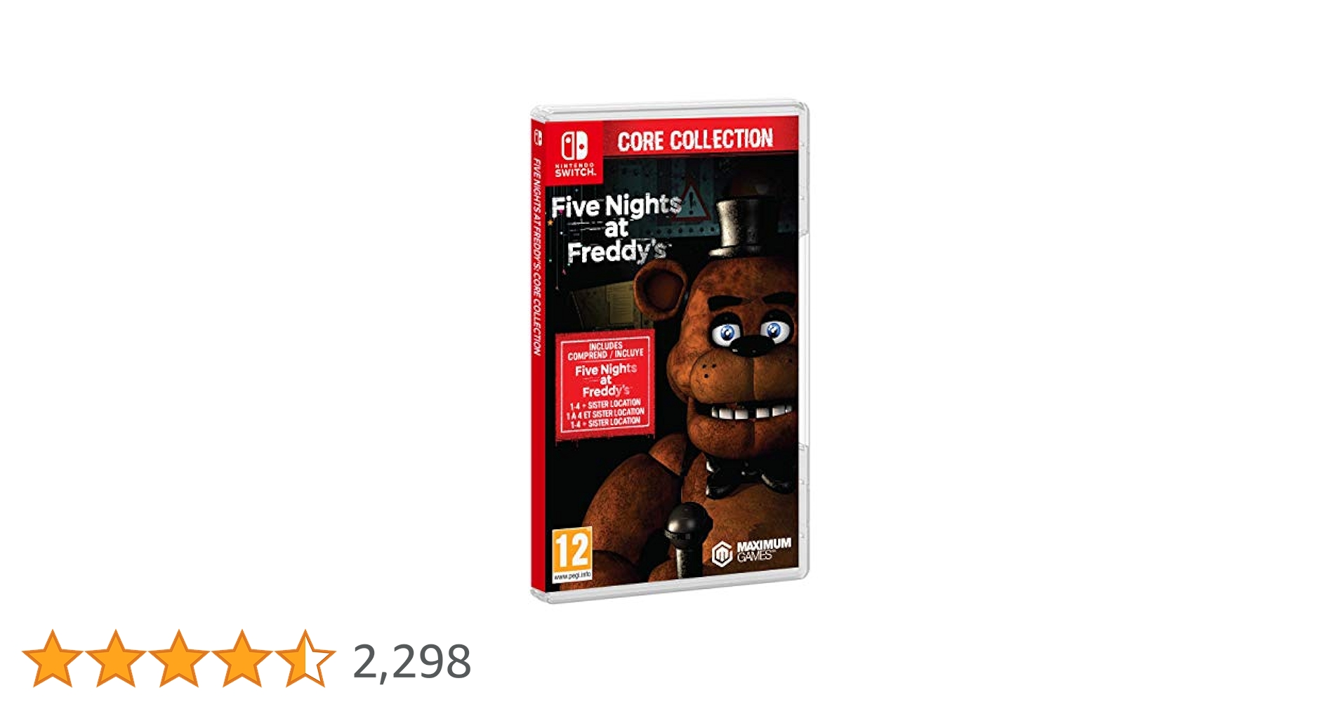 Five Nights at Freddy's switch ソフト 最新作 Hello! インディー」恐怖のテーマパークへようこそ。『Five
