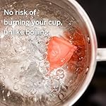 Pixie Menstrual Cup & Disc Steamer Sterilizer 2.0 - Kills 99.9% of Germs with Cleaner Steam - Wash Your Period Cup in 3 Minutes! - The Most Asked for Sensor On-Off Button & Must Have Cylinder Shape - Image 5