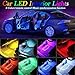 Car LED Interior Lights,Interior RGB Lights,8 Colors Car Atmosphere Lights,Car LED Strip Light with,Sync Music,5V USB Car Led Lights.