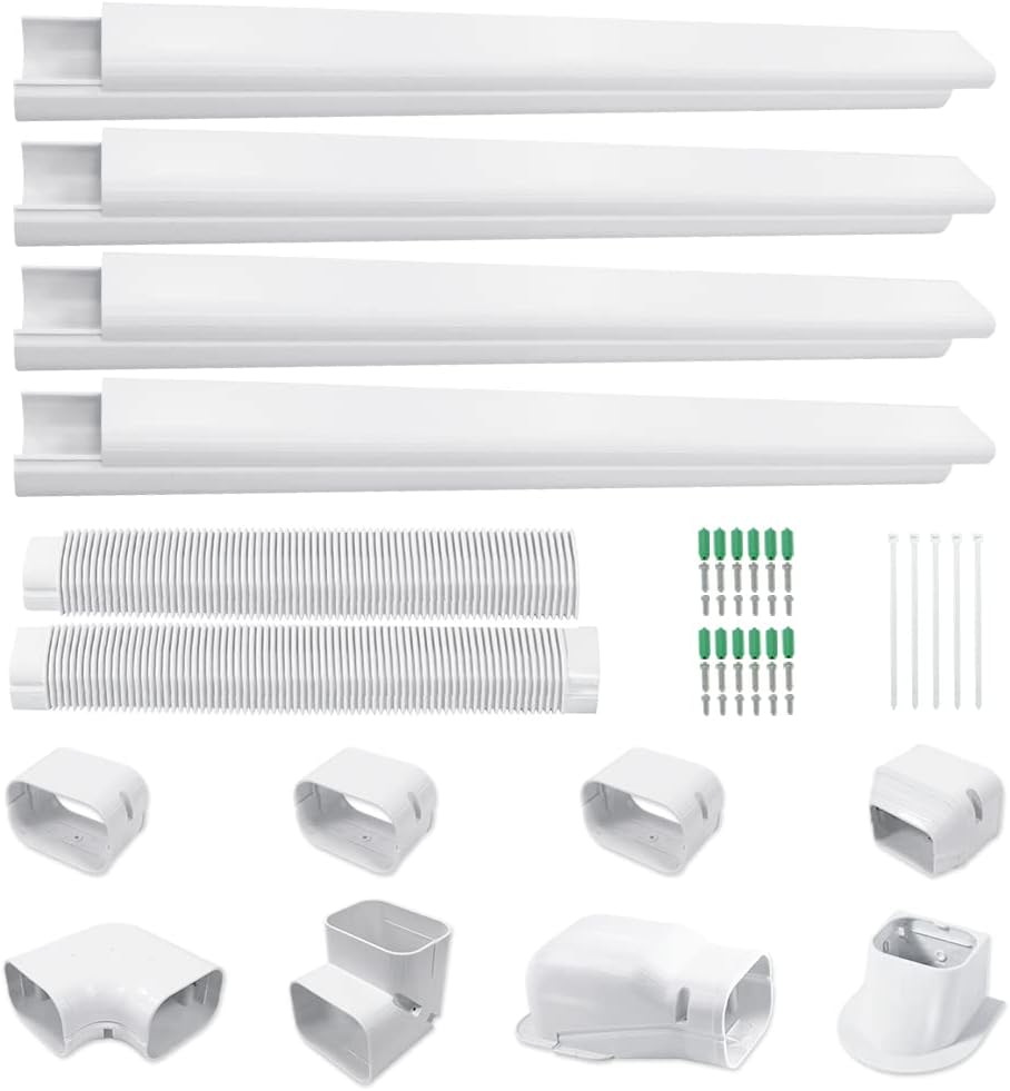PIONEER Decorative PVC Wide Line Cover Kit for Mini Split