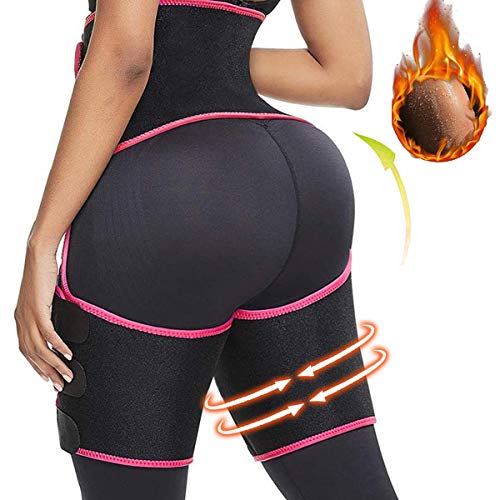 Evenriver 3-in-1 Booty Hip Enhancer Invisible Lift Hip Butt Lifter Shaper Adjustable Belt Sport Waist Trainer Thigh Trimmers