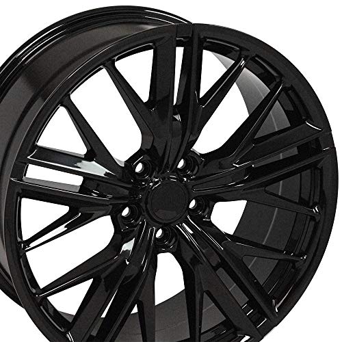 OE Wheels LLC SET-CV25-20085-20095-5120-40B Camaro Wheel