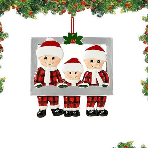2025 Personalized Christmas Ornament for Family of 3 - Meaningful...