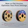 OVERTURE PLA Filament 1.75mm, Neatly Wound 3D Printer Filament 1kg Spool (2.2lbs), Dimensional Accuracy +/- 0.02 mm, Fit Most FDM 3D Printers (Black 1-Pack)