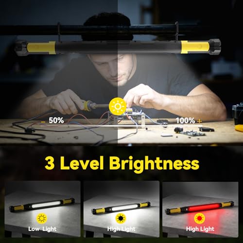 AlpsWolf Magnetic Rechargeable Work Light - 3000LM LED Light Bar - image 4