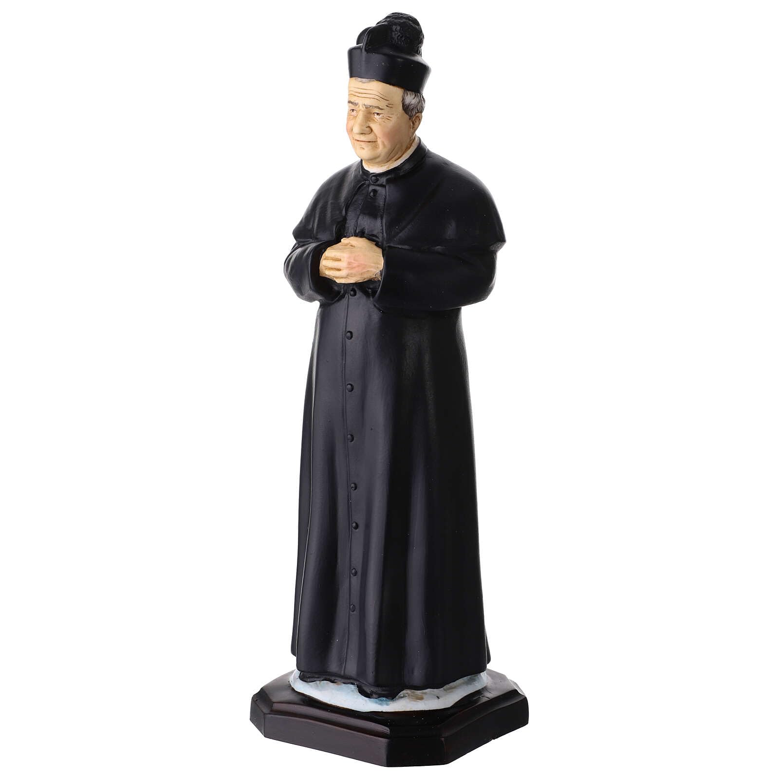 Holyart Statuen aus Resin und PVC: Heiliger Johannes Bosco – Statue aus Resin, 30 cm