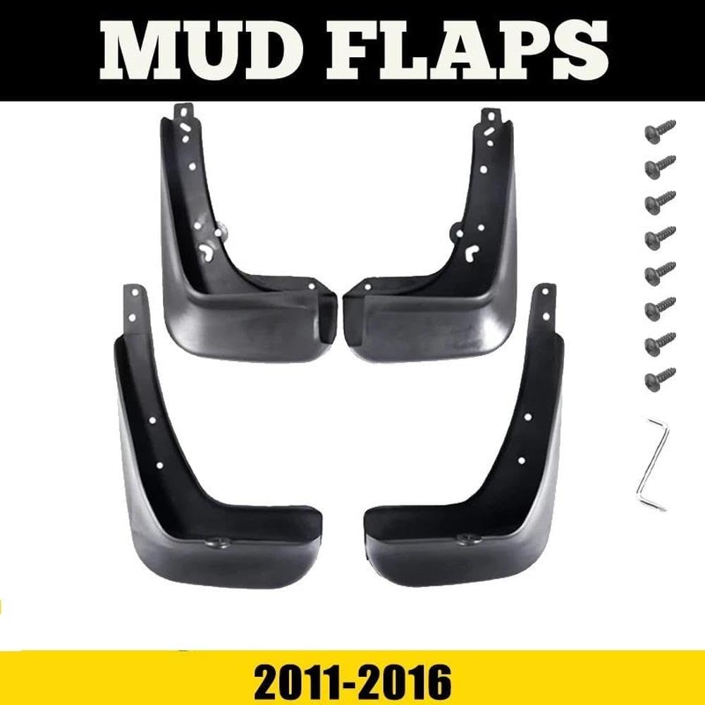 Auto Parts Mudguards for Hyundai Accent Solaris RB 2011-2016 4pcs Fender Mudflap Mud Guard Splash Flap Car Accessories