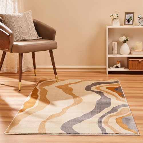 amazon basics Machine-Made Carpet | Super Soft, Fade-Resistant, E...