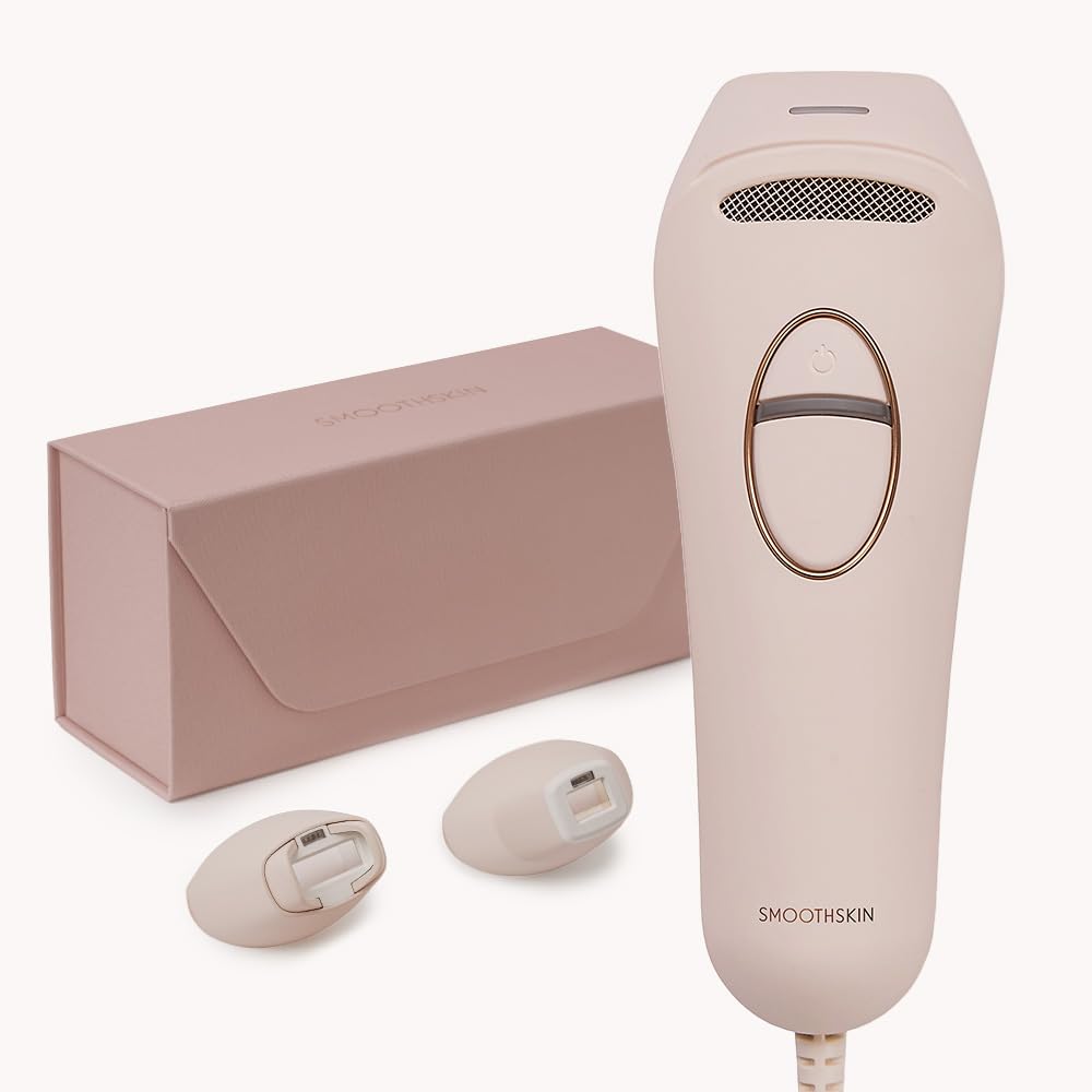 SMOOTHSKIN SmoothSkin Pure Switch IPL urządzenie do depilacji laserowej dla kobiet i mężczyzn, trwałe usuwanie włosów w domu z technologią chłodzenia Sapphire Pro Ice, 3 w 1 depilator do oczyszczania