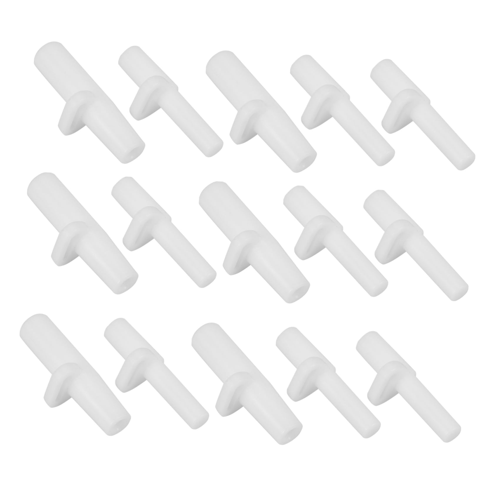 Mikikit Couvre-Pieds De Tente Portable Canne À Pêche Connecteur De Pôle Adaptateur De Poteau Extérieur De Liaison Poteaux Blanche Plastique