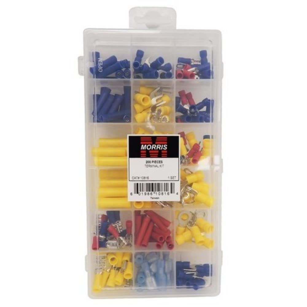 10816 Terminal Kit, 200 Pieces, 5-Pack
