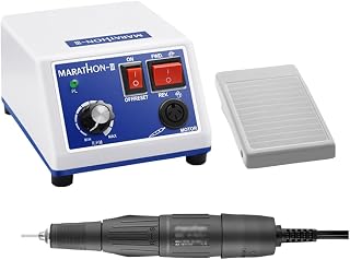 Electric Nail Drill Machine, Nail File Kit 35000RPM Professional E-File for Acrylic Polishing Gel Removal, Manicure Pedicure Set (N3+37L)
