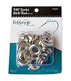 bbloop Eyelet Kit w/ Tool. Extra Large Grommet Set 7/16