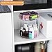2 Tier Lazy Susan Turntable for Cabinet,Countertop,Pantry,9.5