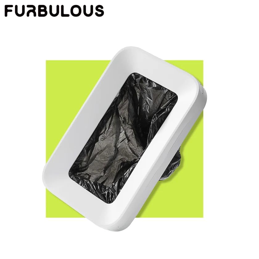 Furbulous Box 全自動猫トイレ 自動梱包 すぐ使えるセット Amazon | Furbulous Box [Makuake大ヒット商品] 全自動猫トイレ
