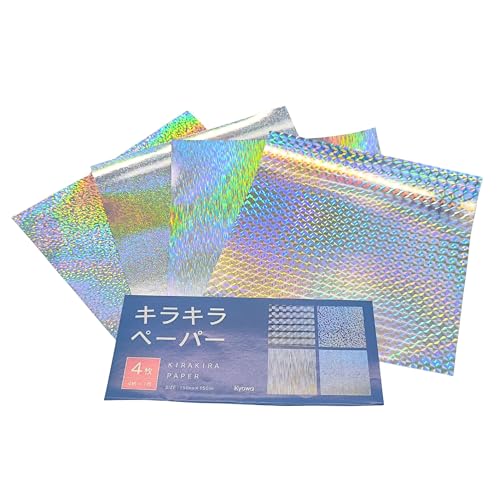 Papier origami holographique 15 cm pour vos ateliers loisirs en famille