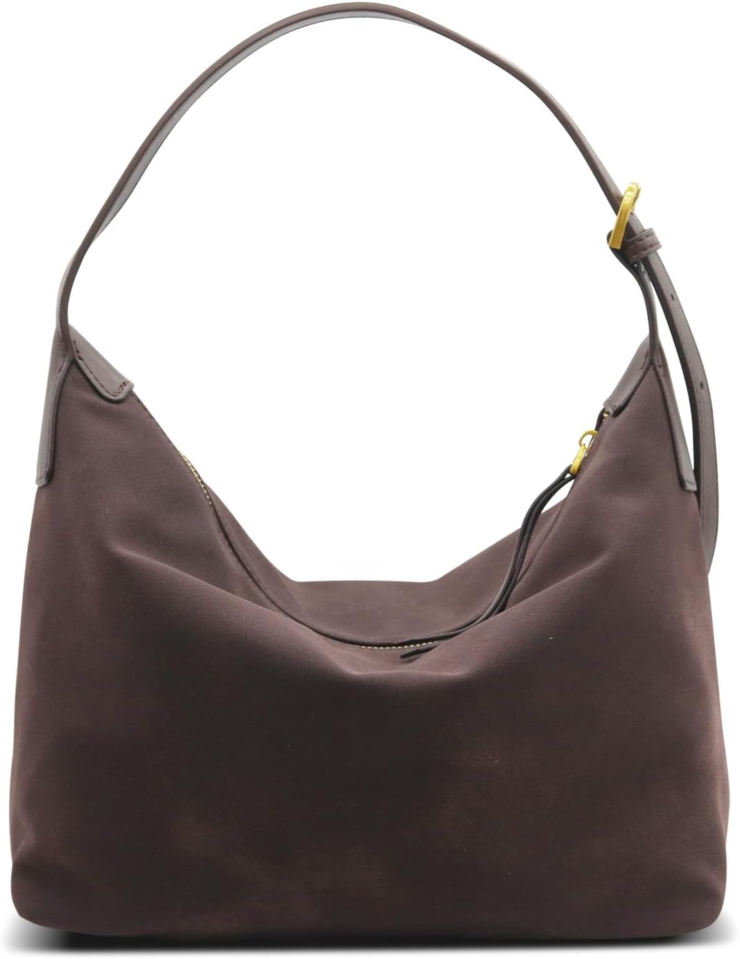 Women's Hobo Bag with Adjustable Long Strap, Matte PU Leather Shoulder Bag, Large Capacity Crossbody Bag for Daily & Travel - Image 8