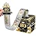 Joycard 80th Birthday Money Box for Women Men, 80 Years Old Birthday Decorations, Fun Pull-Out Cash Gift Box for Parties, Ideal for 80th Birthday Surprises （with 35PCS Bags）