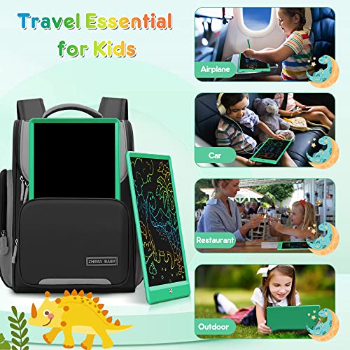 undefined FLUESTON LCD Writing Tablet, Doodle Board Toys Gifts for 3-8 Year Old Girls Boys, 10 Inch Colorful Electronic Board Drawing Pad for Kids, Gifts for Toddler Educational Learning Travel Christmas, Green の商品画像 6