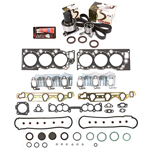 Evergreen Hstbk2030 Head Gasket Set Timing Belt Kit Compatible With/Replacement For 88-92 Toyota 4Runner Pickup 3.0 Sohc 3Vze #TOP21
