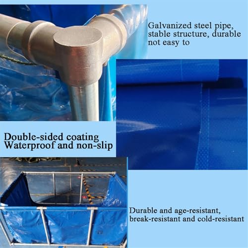 Grand bassin à poissons transparent hors sol 1m pour isoler vos poissons - 5