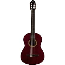 Valencia VC204TWR Klasik Gitar, 4/4,  effaf  arap K rm z s  Mat