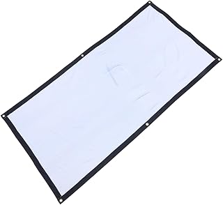 Hemobllo 120 Tela De Projetor Tela De Pano Para Projetor Tela Dobrável Interna Tela De Projetor De Teto Tela De Projetor Doméstico Tela De Projetor Retrátil Pequena Tela De Projetor De