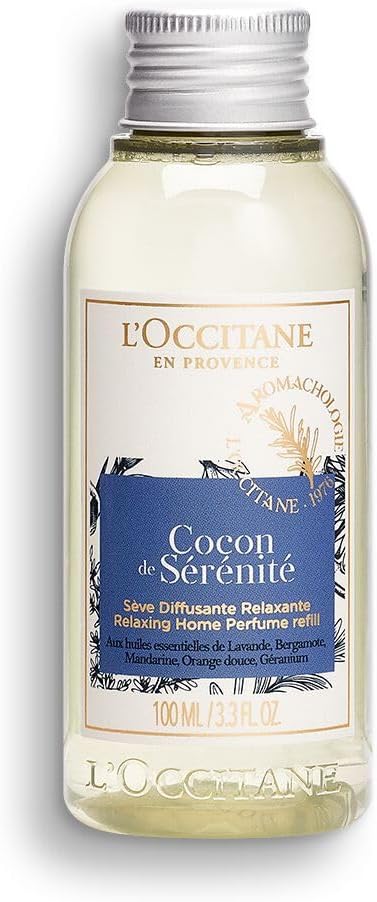 L'Occitane Cocon de Serenite Relaxing Home Perfume Refill, 3.3 Fl Oz
