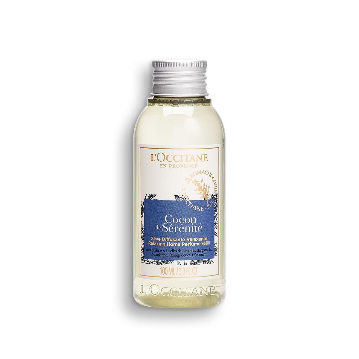 L'Occitane Cocon de Serenite Relaxing Home Perfume Refill, 3.3 Fl Oz