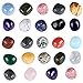 Ebristar Tumbled Stones and Crystals Bulk, 20 PCS 1/2