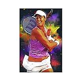Ana Ivanovic Poster Pop Art 1 Toile Dcoration Murale pour Salon Maison 30  45 cm Sans Cadre