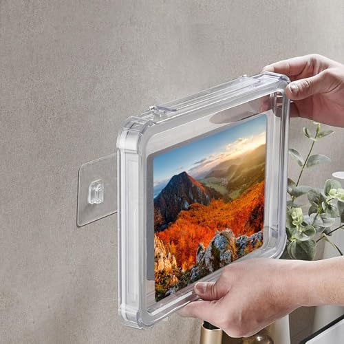 Support de tablette de douche tactile et étanche pour suivre vos vidéos