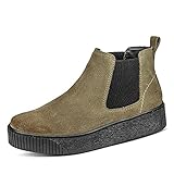 Tamaris Tamaris 1-1-25813-27, Bottine Chelsea Femme, Olive/Black, 38 EU
