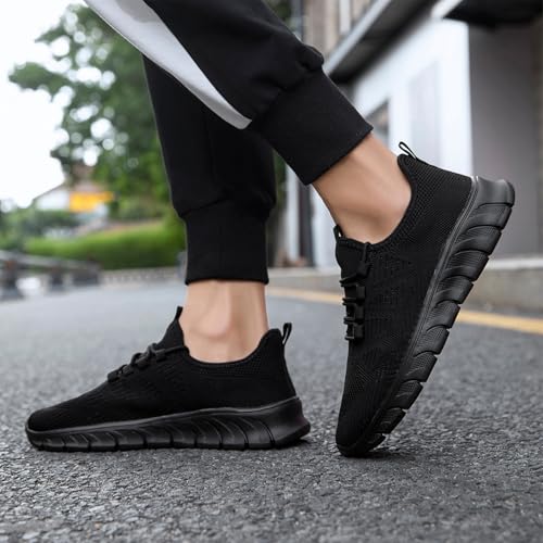 Image of ZGPWZWL Mens Running Shoes Sneakers for Men Tennis Gym Athletic Lightweight Walking Comfortable Workout Sports Shoes