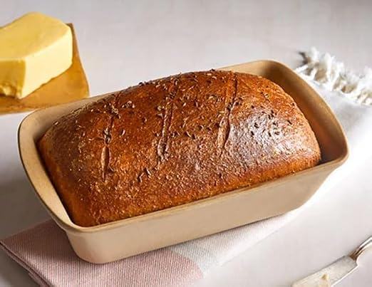 The Pampered Chef Stoneware Loaf Pan