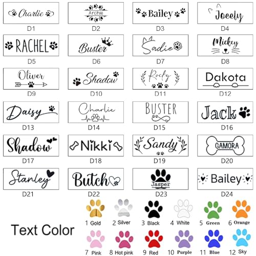 Miguha Benutzerdefinierter Hunde- und Katzennapf, Edelstahl, personalisierter Name, Futternapf for Haustiere, große Kapazität, Futter- und Wassernapf, Hundezubehör, Welpen(18cm)