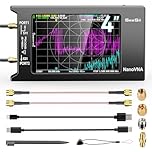 Seesii Analizzatore di Rete Vettoriale NanoVNA-H4, Analizzatore di Antenne V4,4 9KHz-1,5GHz HF VHF UHF con 4" Touch Screen per Parametri S e Rapporto di Onda Stazionaria di