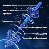 2025 Hand Operated Flying Toy Drone for Kids, 360° Magic Hover Ball with Cool LED Lights, Mini UFO Toy with Bounce Mode, Cool Flying Drone Gifts for 6 7 8 9 10+ Boys and Girls - Image 2