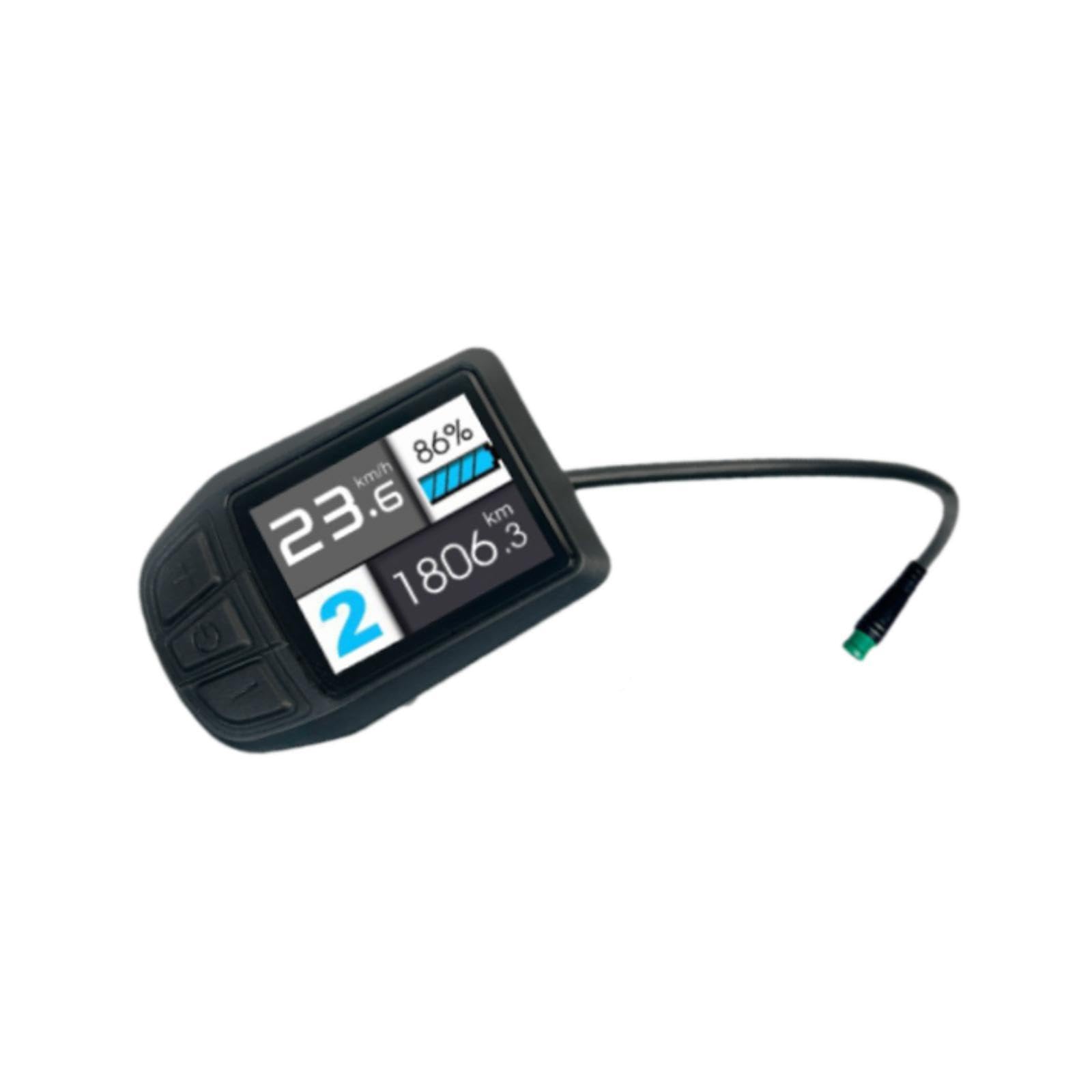Gralara Display Elettrico Bici Schermo Display Colorato Pannello Controllo LED Accessori PP Resistente Adatto per