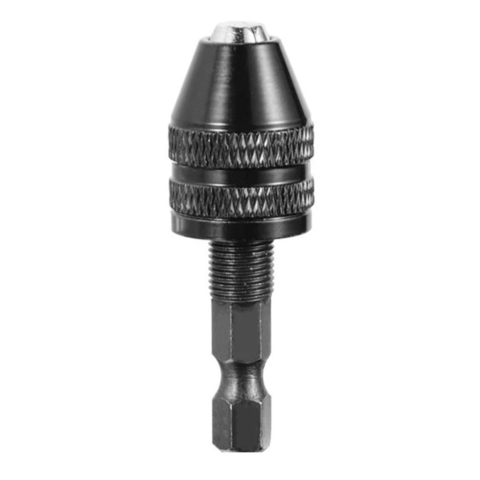 Atxyaa One Color 1Pc 0.3Mm-8.0Mm Keyless Chuck Electric Drill Bits Collet Converter Extension Screwdriver Chucks Adapter Fixture 1/4" Hex Shank(0.3Mm To 3.6Mm)