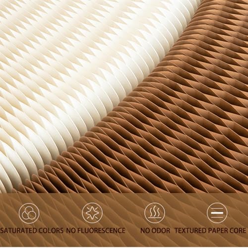 Silla plegable de papel de acordeón y taburete multifuncional para salón 5