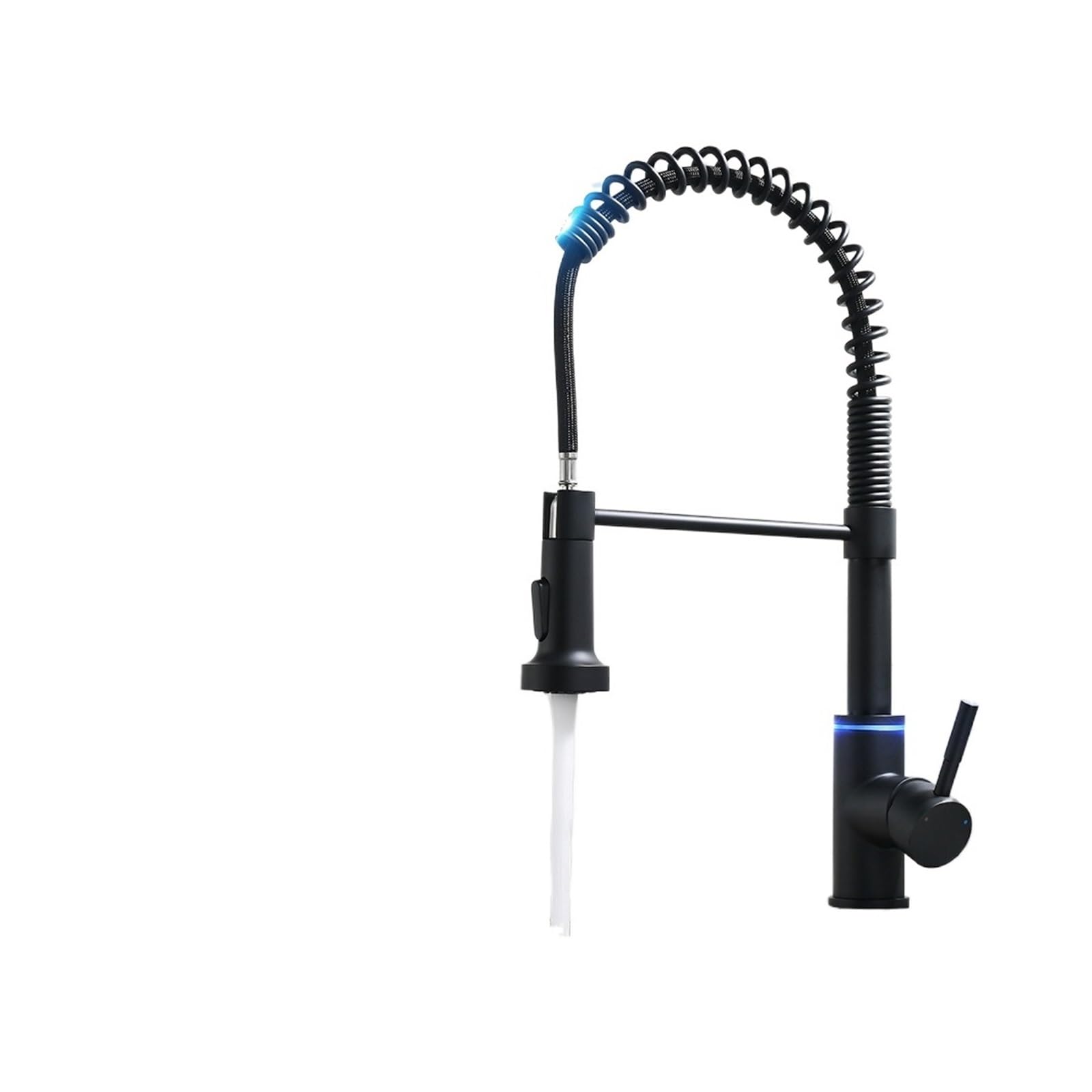 HADECOLL Pull-Out Faucet Smart Touch Kitchen Faucets Crane For Kitchen Water Tap Sink Mixer Rotate Touch Faucet Sensor Water Mixer Easy To Install,1066-Black